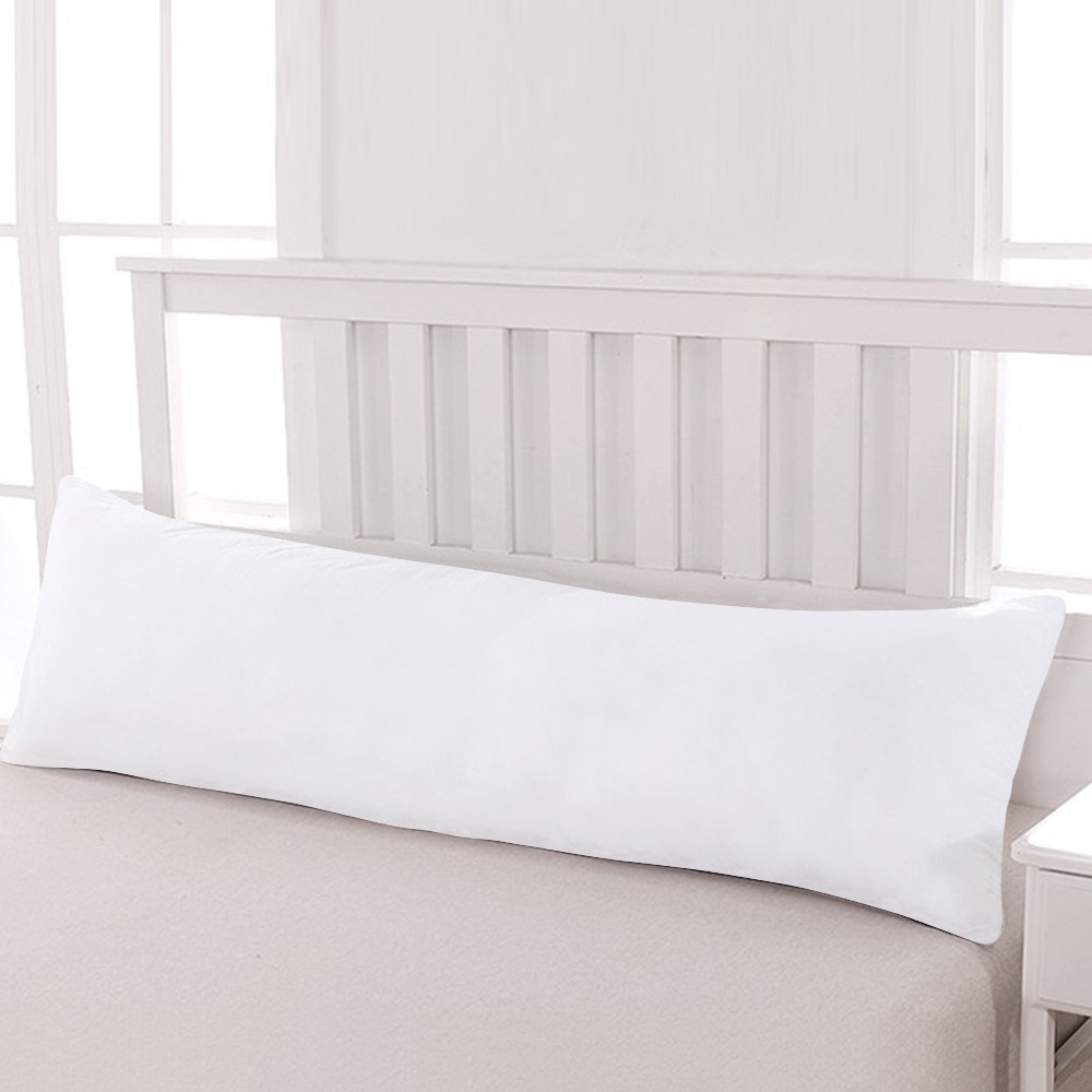 Cozy Brushed Microfiber Body Pillow Case, Machine Washable, 20 x 54 Inches