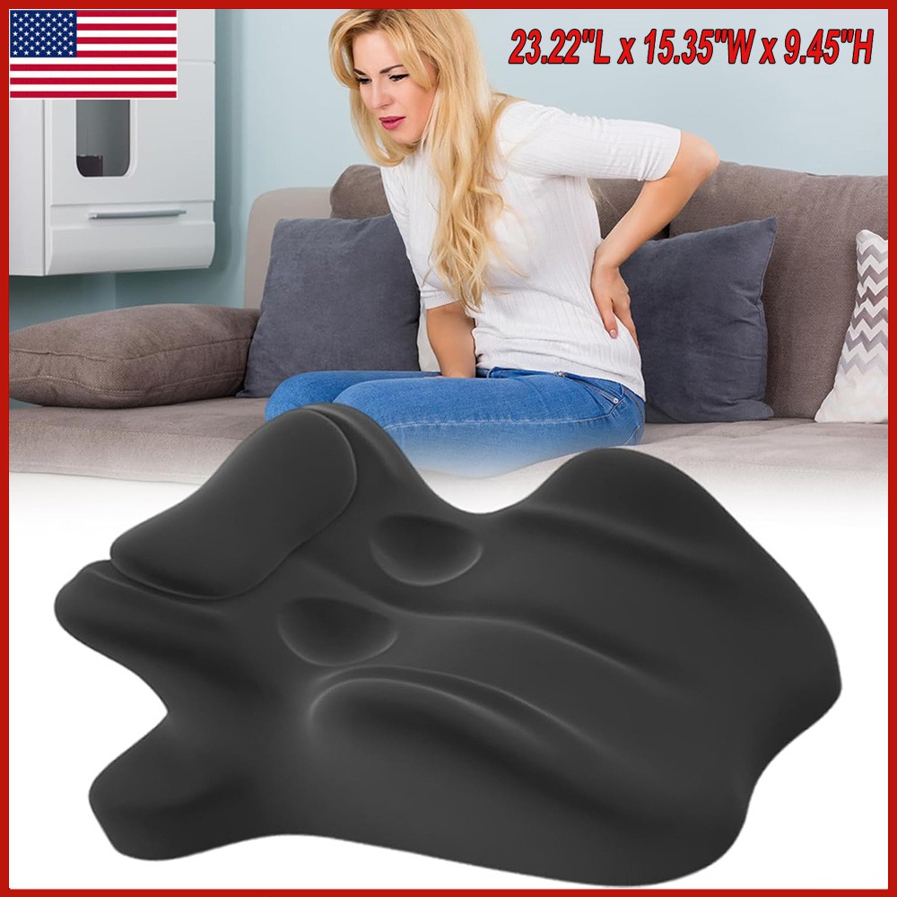Sweet Spot Pillow Chiro Monk Pillows for Couples Ergonomic Memory Foam 27° Angle