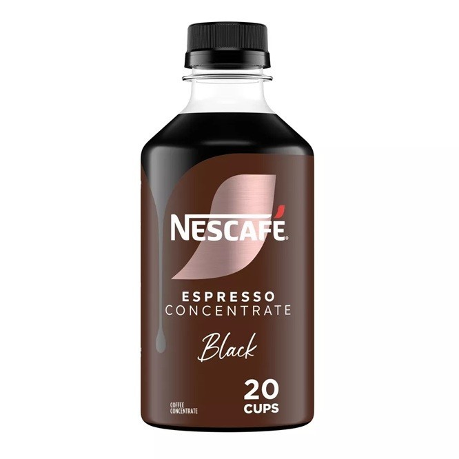 NESCAFÉ Espresso Concentrate BLACK Arabica Coffee Instant 20 Cups 10oz 1 Pk