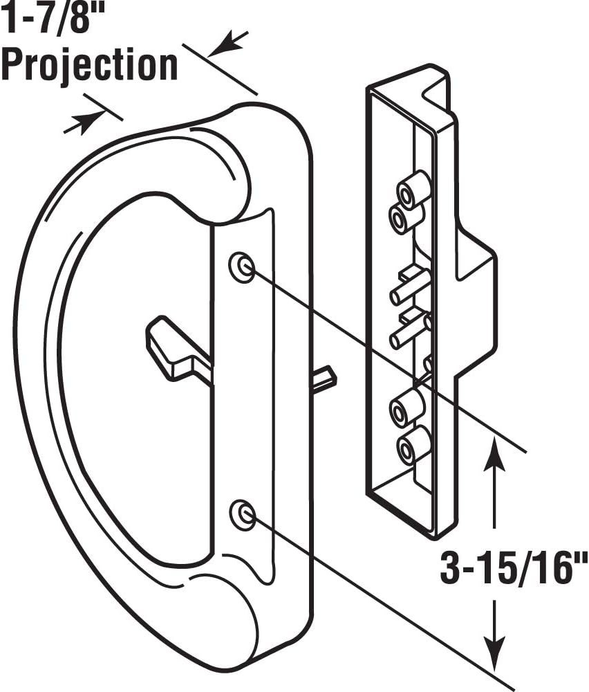Stylish Tan Door Handle Set – Replace Old Handles with Ease