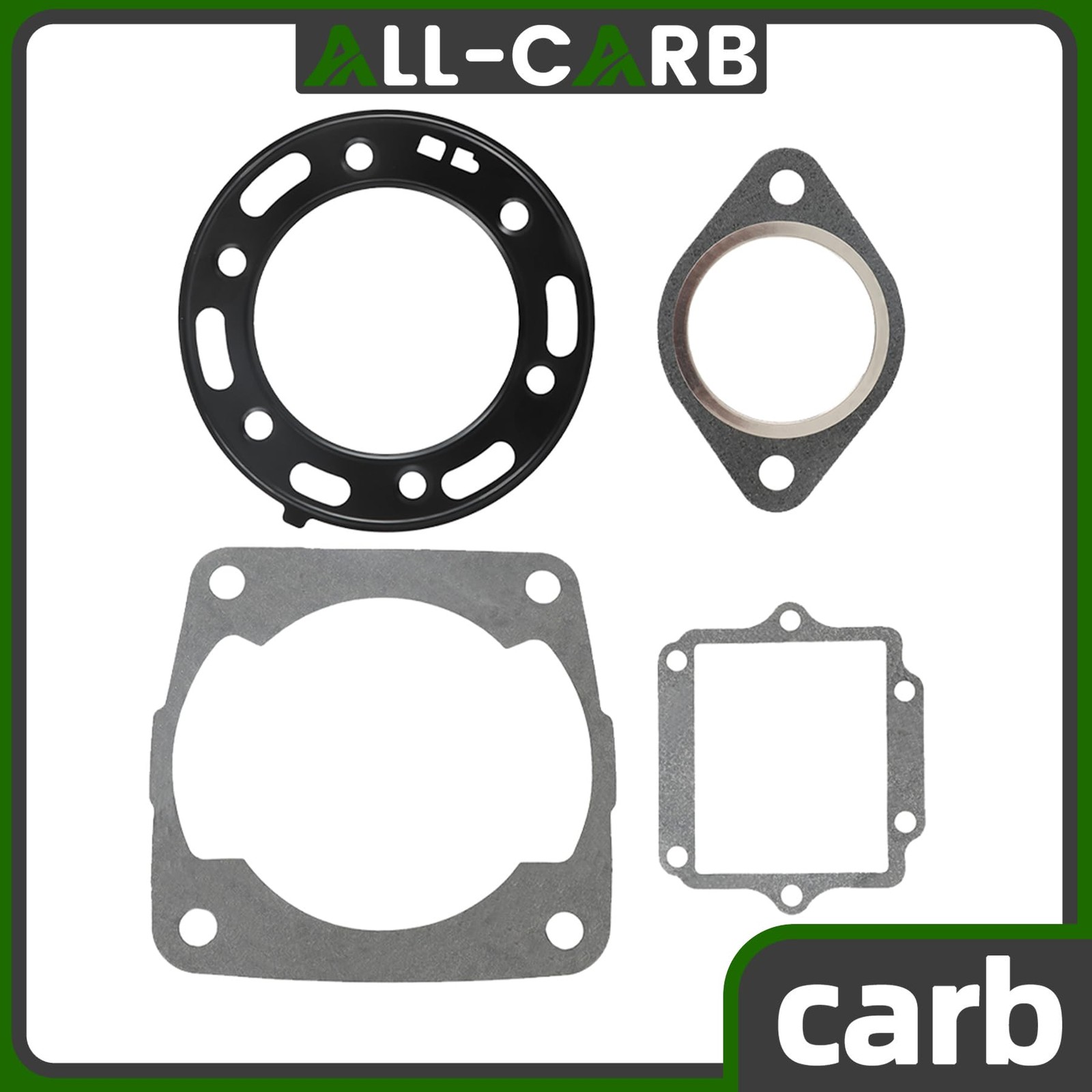 marddpair Top End Head Gasket Kit Replacement for Polaris Sport 400L black