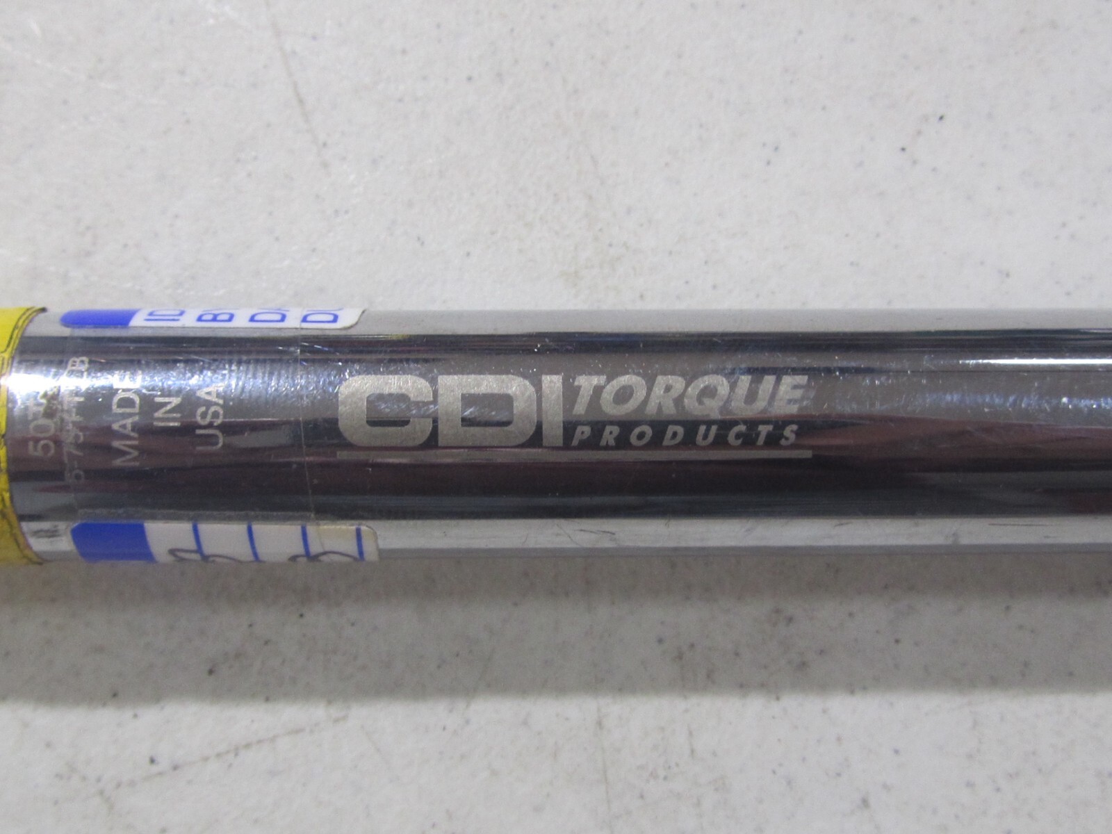 CDI TORQUE WRENCH SINGLE SETTING 5-75 FT LB. J SHANK