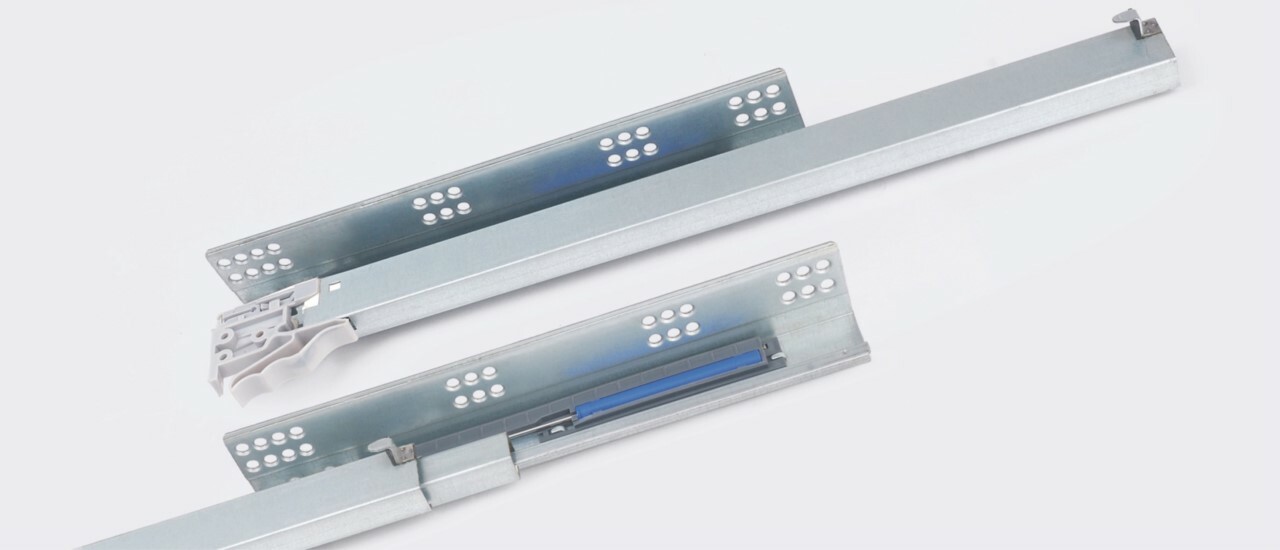 SILVERLINE Undermount Drawer Slide Full Extension 75 LB Soft Closing 10 Pairs