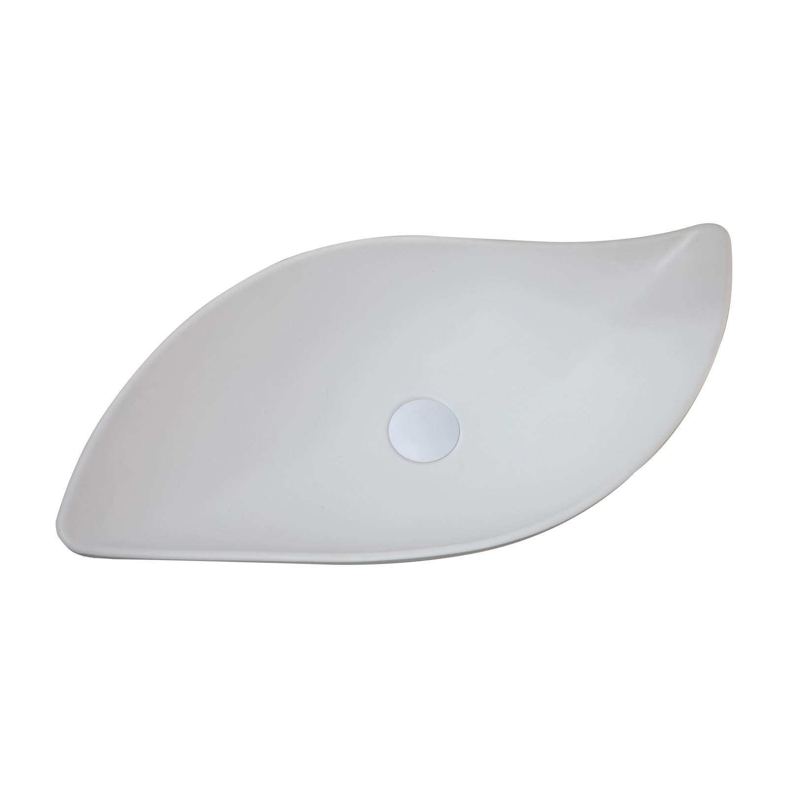 Stone Bathroom Rectangle Vanity Vessel Sink Above Counter Basin & Drain