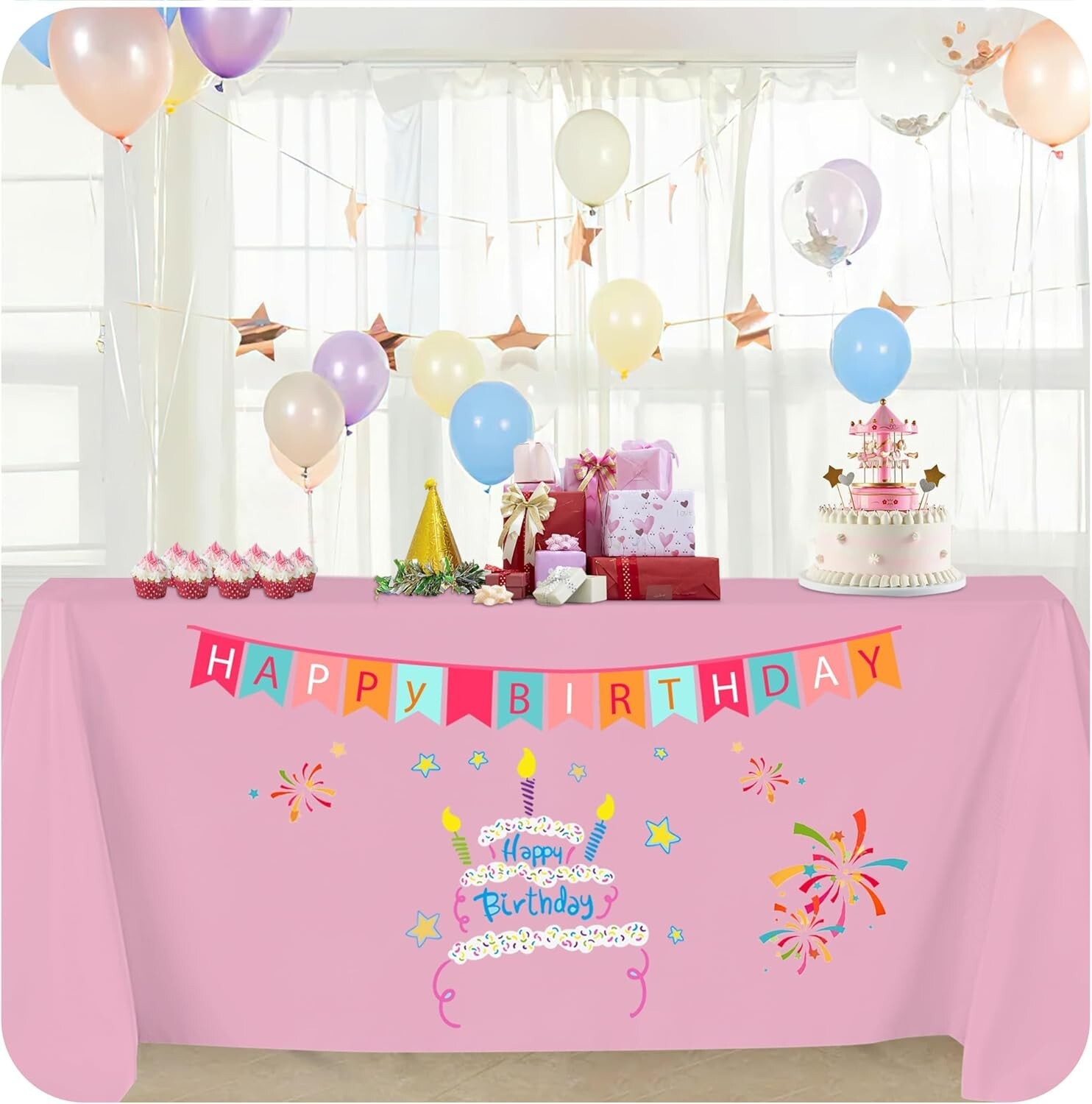 Customized Rectangle Tablecloth with Logo Personalized Table Cloth for Events