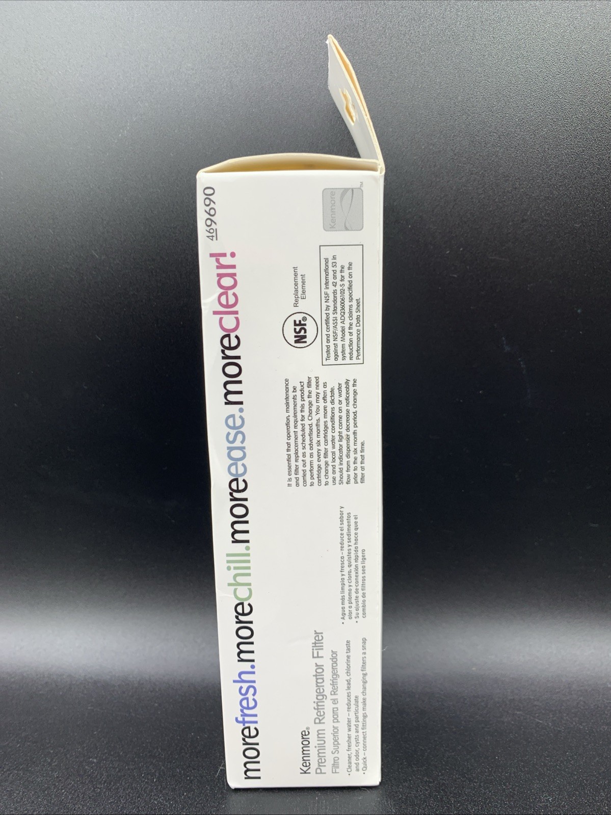 OPEN BOX – Kenmore 46-9690 Clear Refrigerator Water Filter