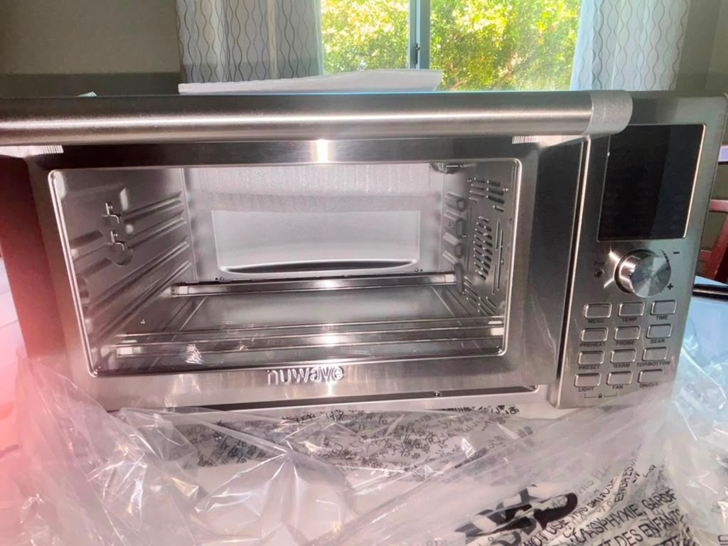 Nuwave Bravo XL Pro Air Fryer Toaster Oven Improved 100% NO Accessories*