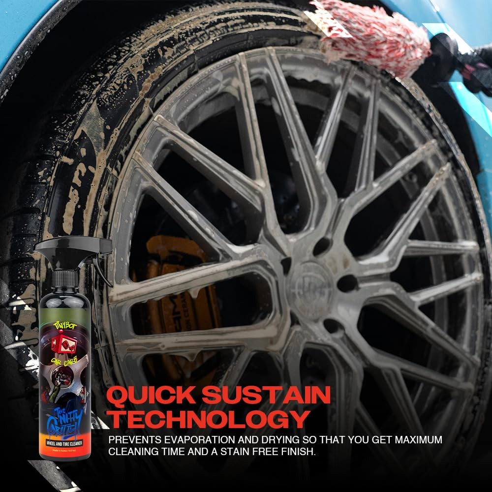 Tinybot Nitty Gritty Wheel and Tire Cleaner- Removes 16.9 Fl Oz (Pack of 1)