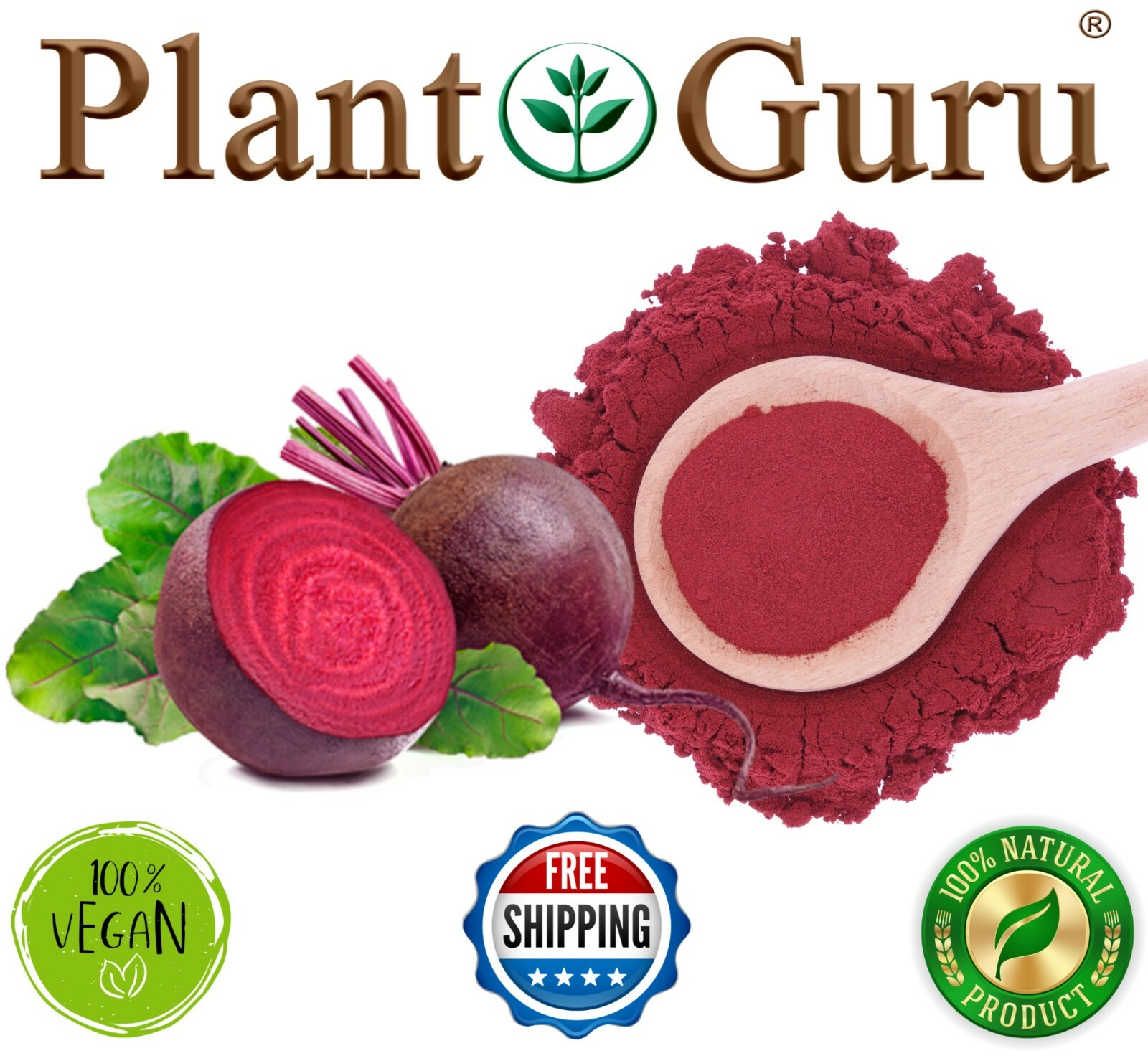 Red Beet Root Powder 5 lbs. Bulk Beta Vulgaris Nitric Oxide Extract Super Food