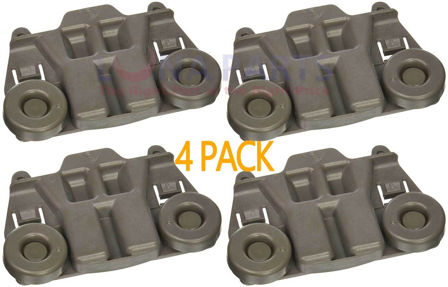 KitchenAid KDTE334DSS0 Dishwasher Lower Dishrack Wheels (4 Pack)
