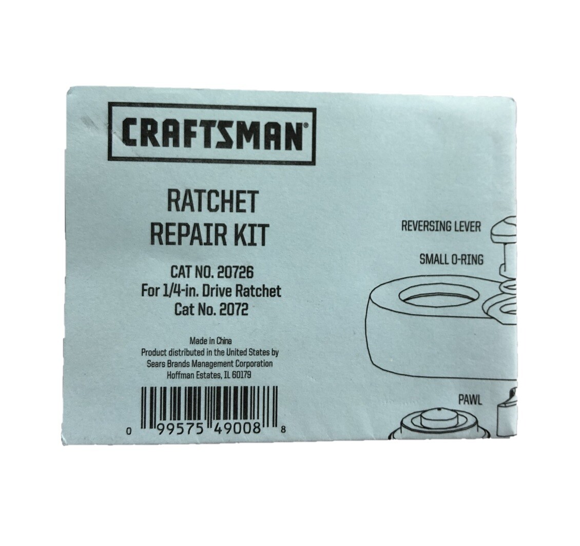 NEW Craftsman 1/4″ Ratchet Repair Kit 20726 for Ratchet 2072