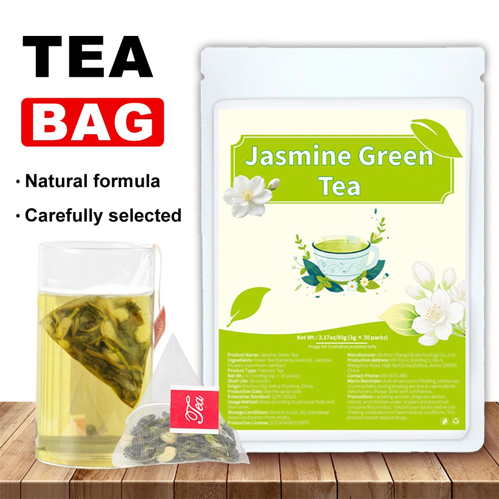 Jasmine Green Tea Digestive Comfort Supports Gut Health Tea 30 Packs 90 G