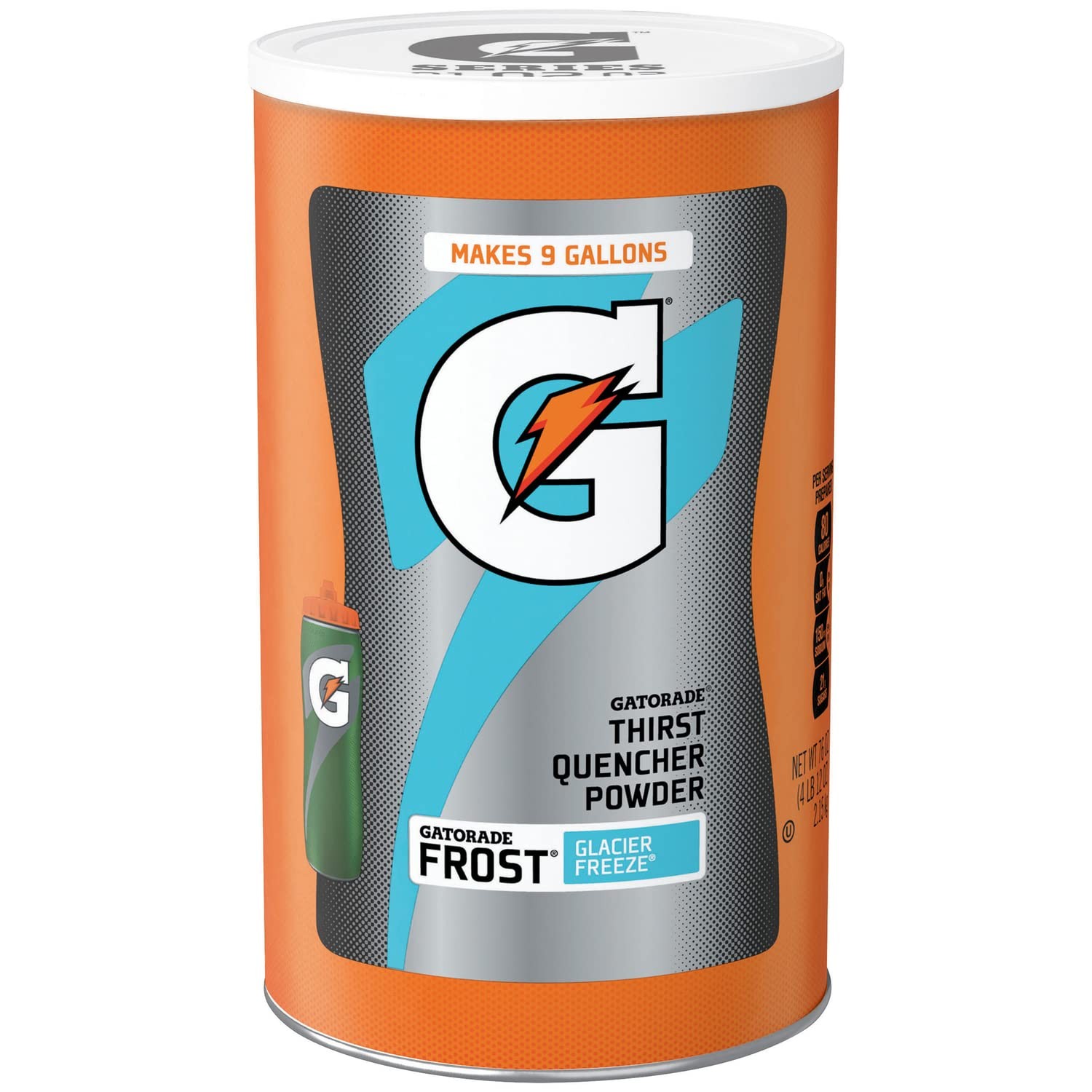 Gatorade Thirst Quencher Powder, Frost Glacier Freeze, 76.5 Ounce (Pack of 1)