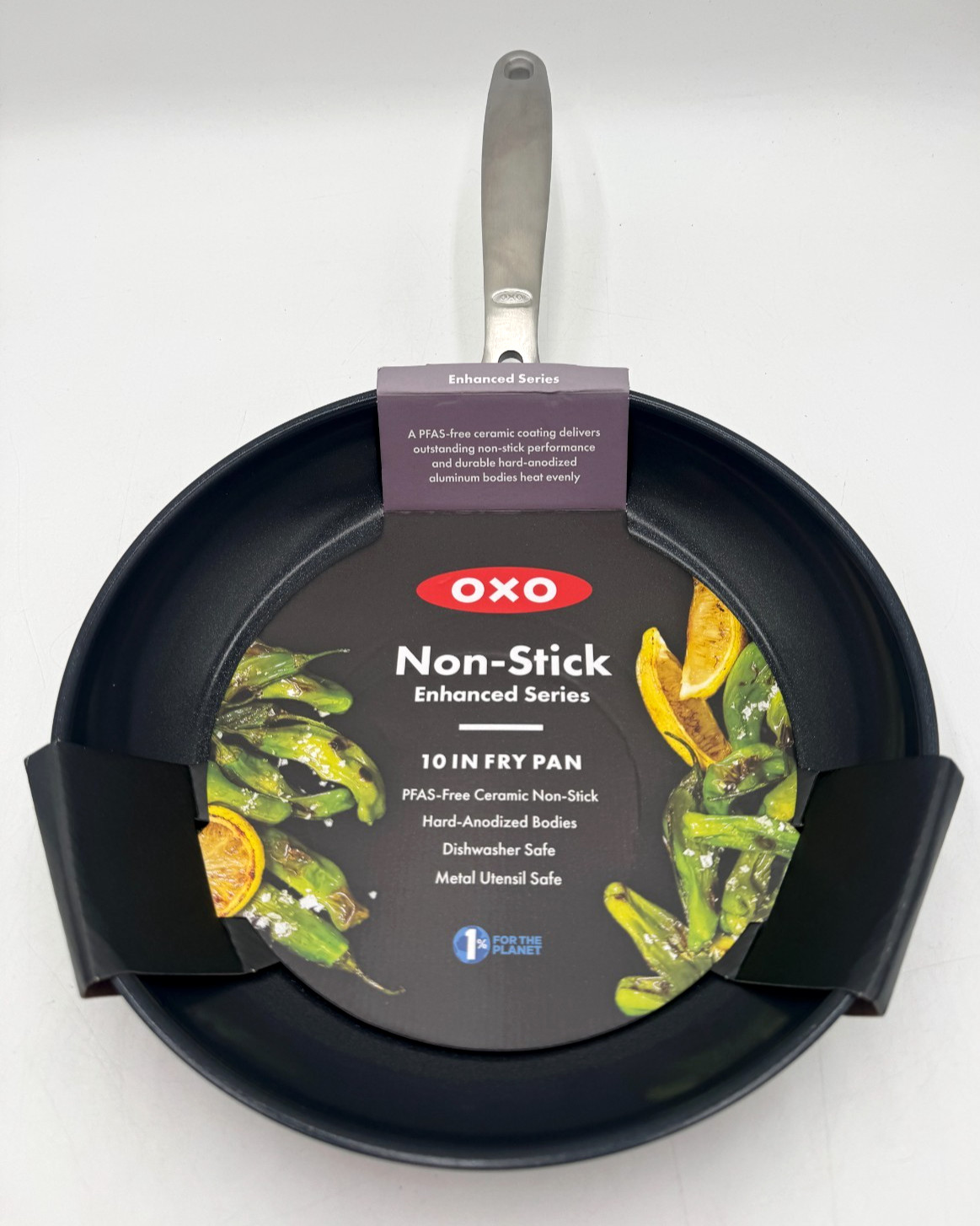 OXO Enhanced Series 10″ Frying Pan PFAS-Free Ceramic Nonstick – NEW