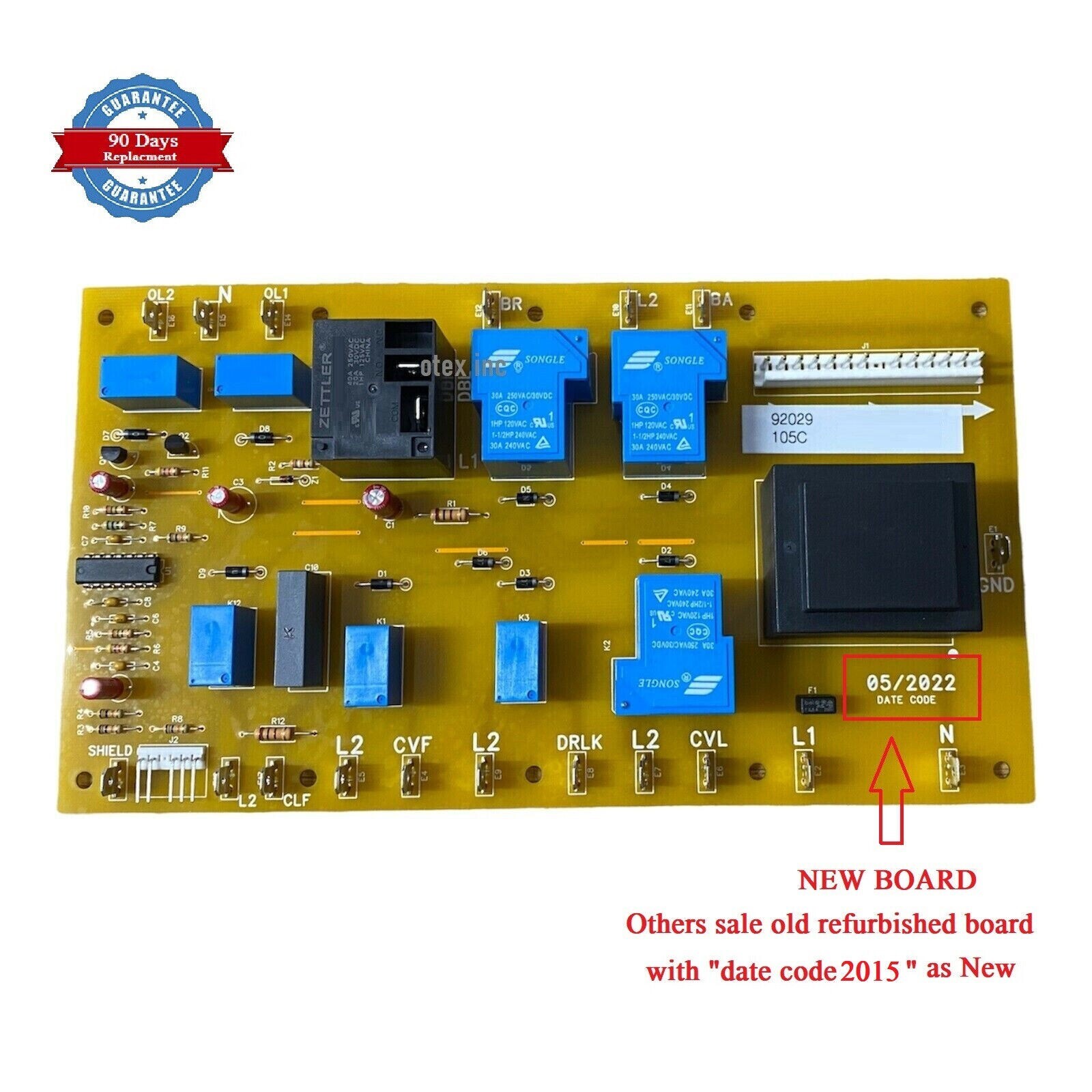 DE81-08448A NEW Dacor Oven Relay Board 90-DAY Replacement WARRANTY 92029