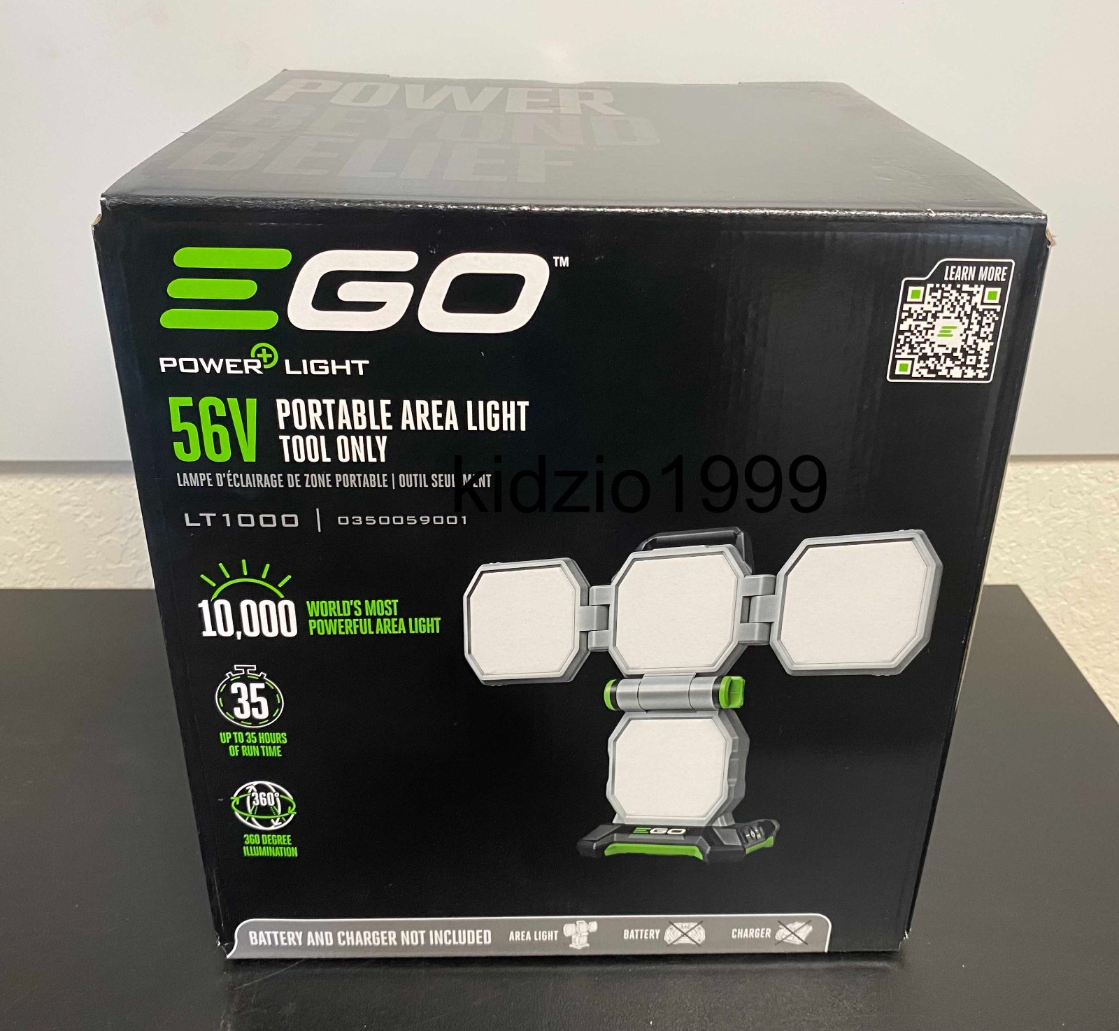 Ego LT1000 56v 10,000 Lumens Portable Area Light Tool Only NEW