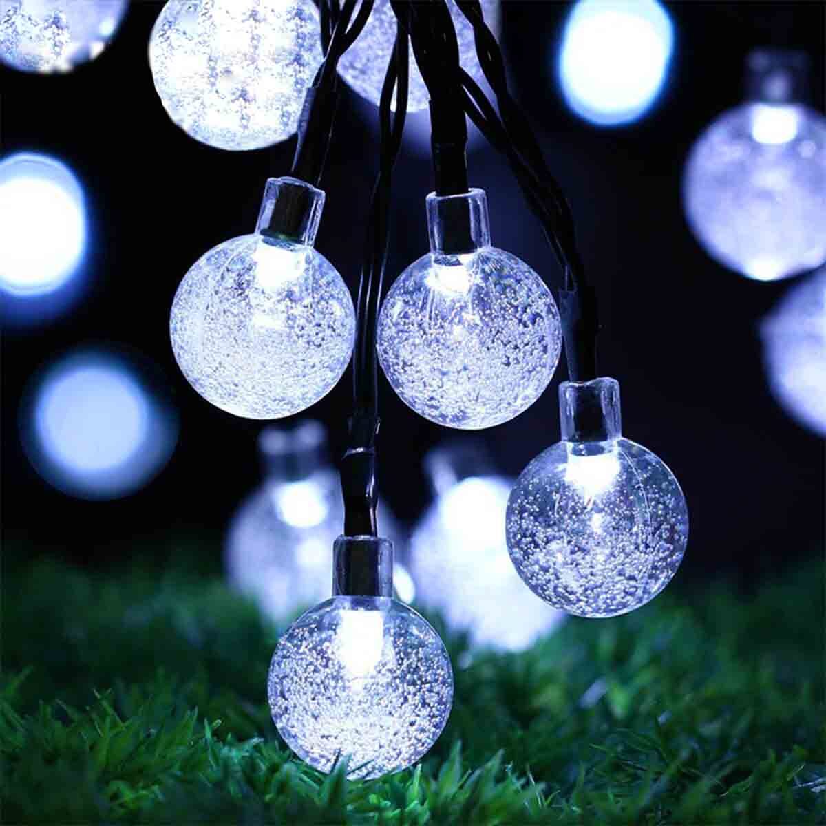 23Ft 50 LED Solar String Lights Outdoor Waterproof Patio Yard Decor