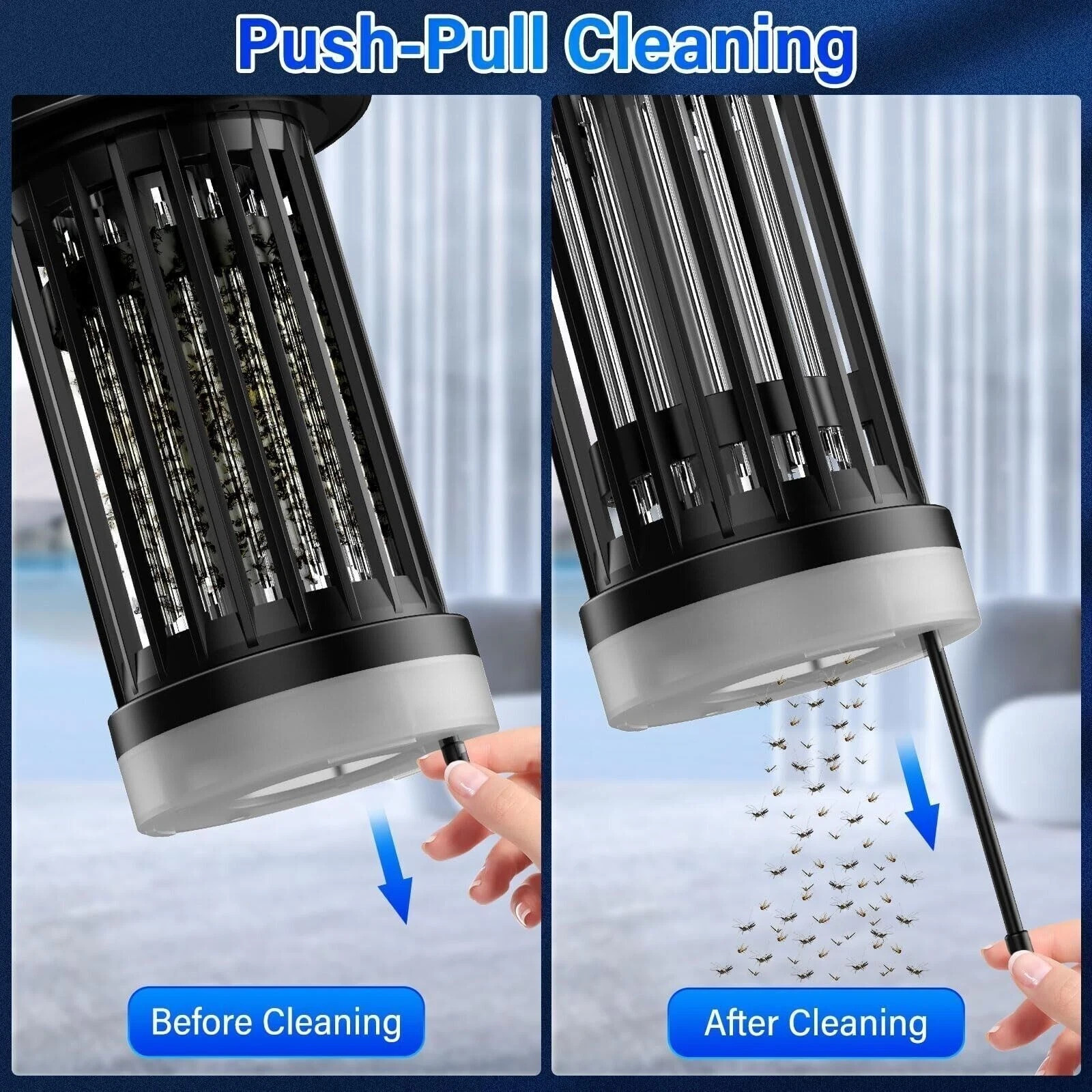 Bug Zapper 4200V Electronic Mosquito Zapper for Outdoor & Indoor Waterproof New