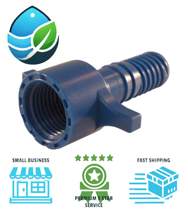 Apollo 1/2″ Barb Insert Blue PVC x 1/2 in FPT Female Pipe Thread Adapter Fitting
