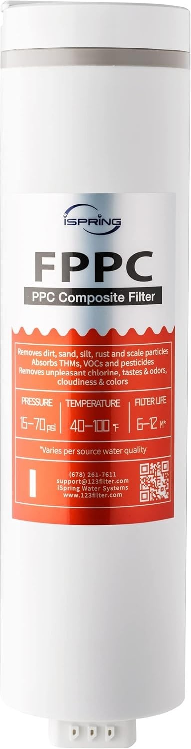 iSpring FPPC Replacement Water Filter for RO800G Reverse Osmosis System