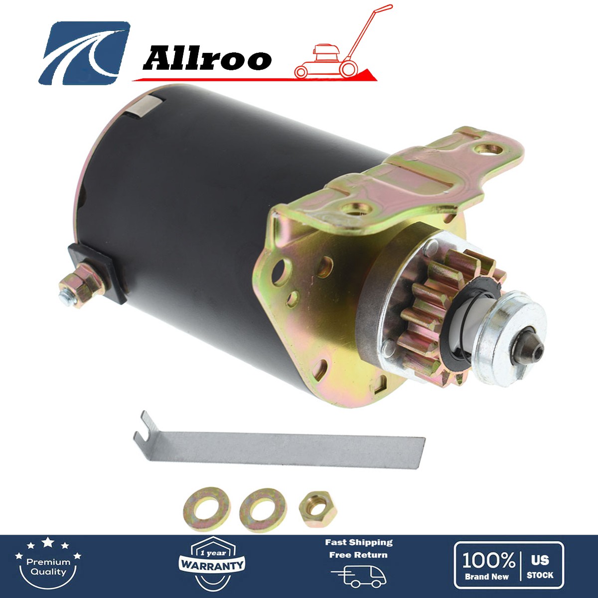 Starter For Briggs & Stratton 14.5 16 16.5 17 17.5 18 18.5 /593934 14-Teeth 5777