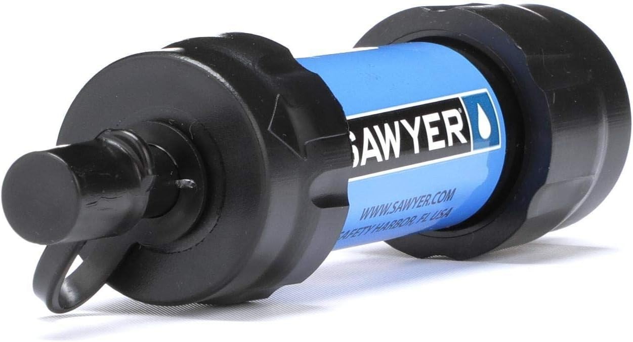 Mini Water Filter System Portable 100000 Gallons Bacteria Microplastics
