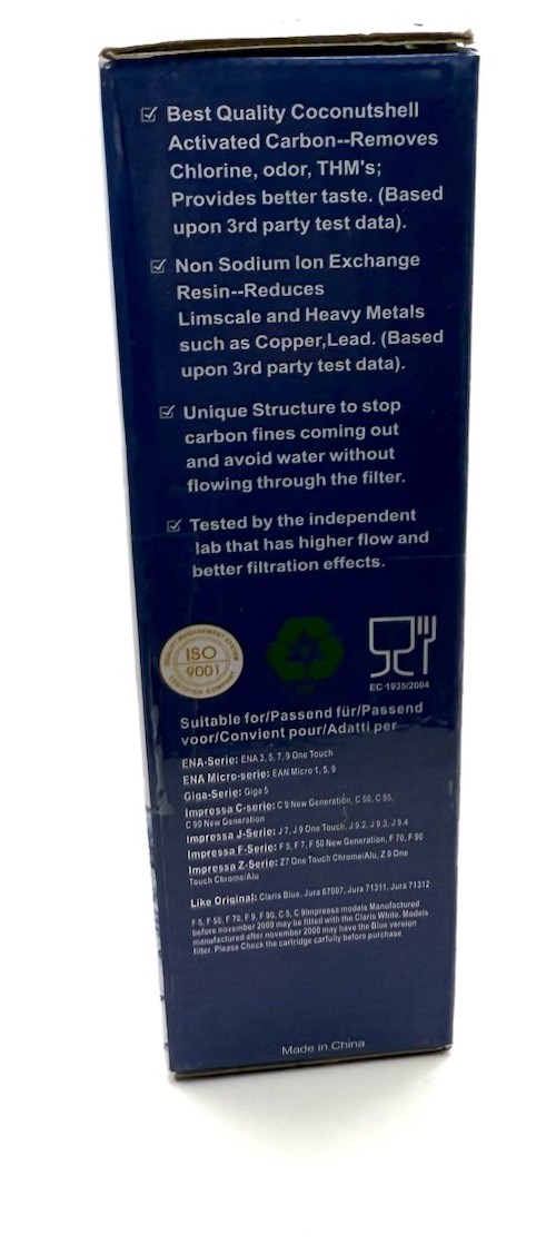 Open Box 1 Pk Spring Source Coffee Machine CMF001A Water Filter For Jura Blue