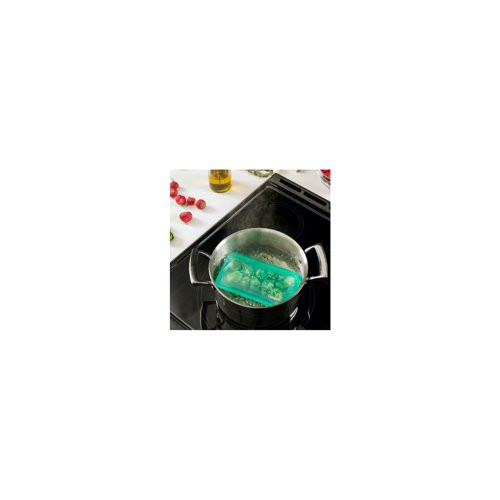 Cuisipro Silicone Seamless Reusable Bag Green 7.25 x 5.25-In13.6 fl oz 2-pack