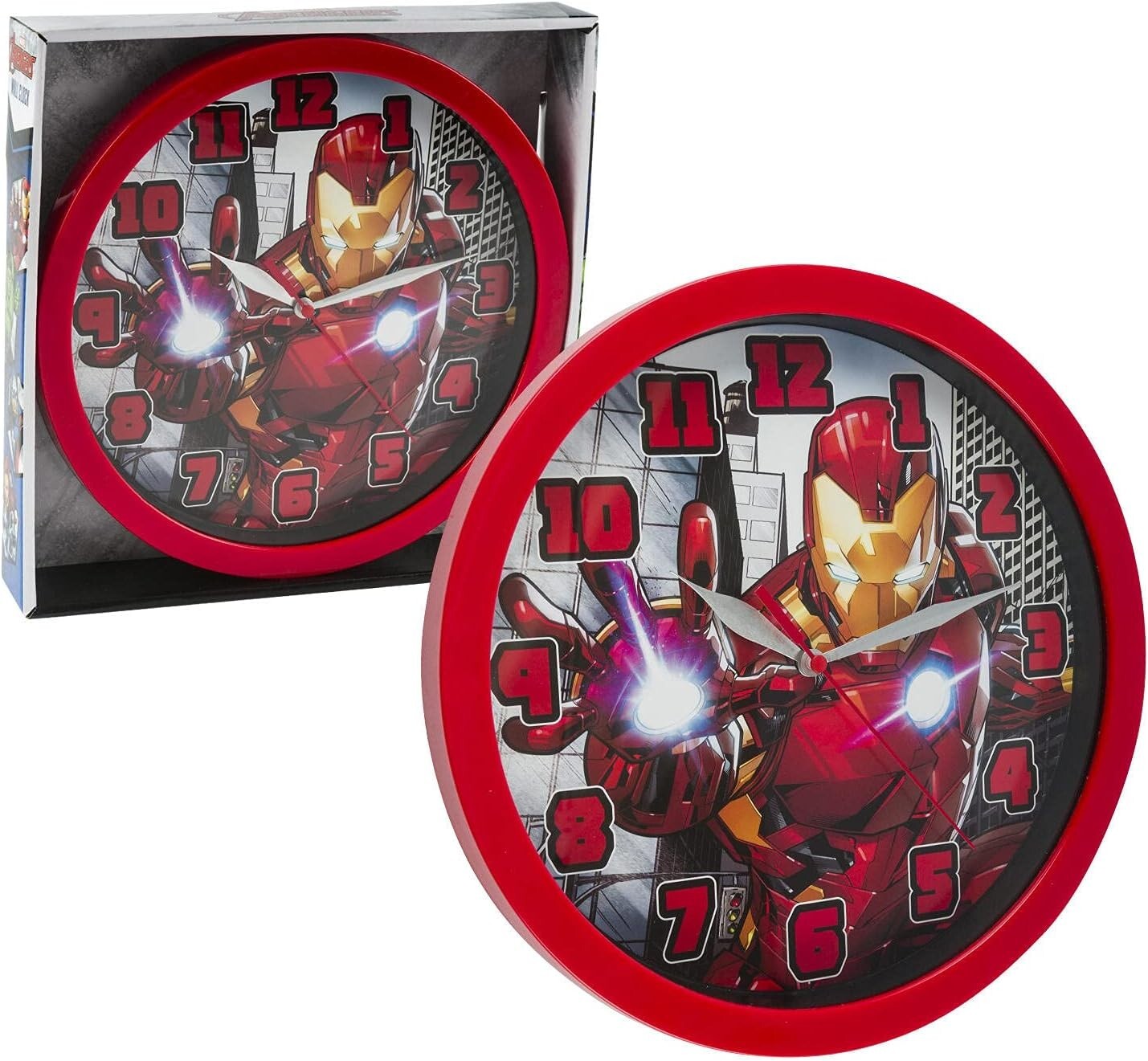Captain America Frame 9.5 inches Wall Clock Kits Rooms Office Home Wall Decor