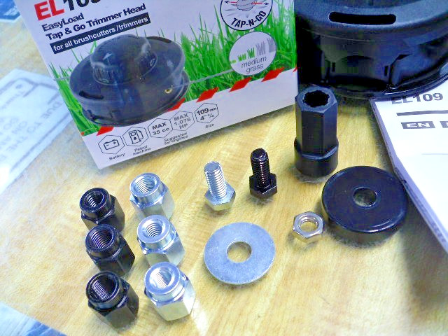 BUMP & FEED HEAD COMPLETE UNIVERSAL ECHO, STIHL, FITS 99.9% MOST GRASS TRIMMERS