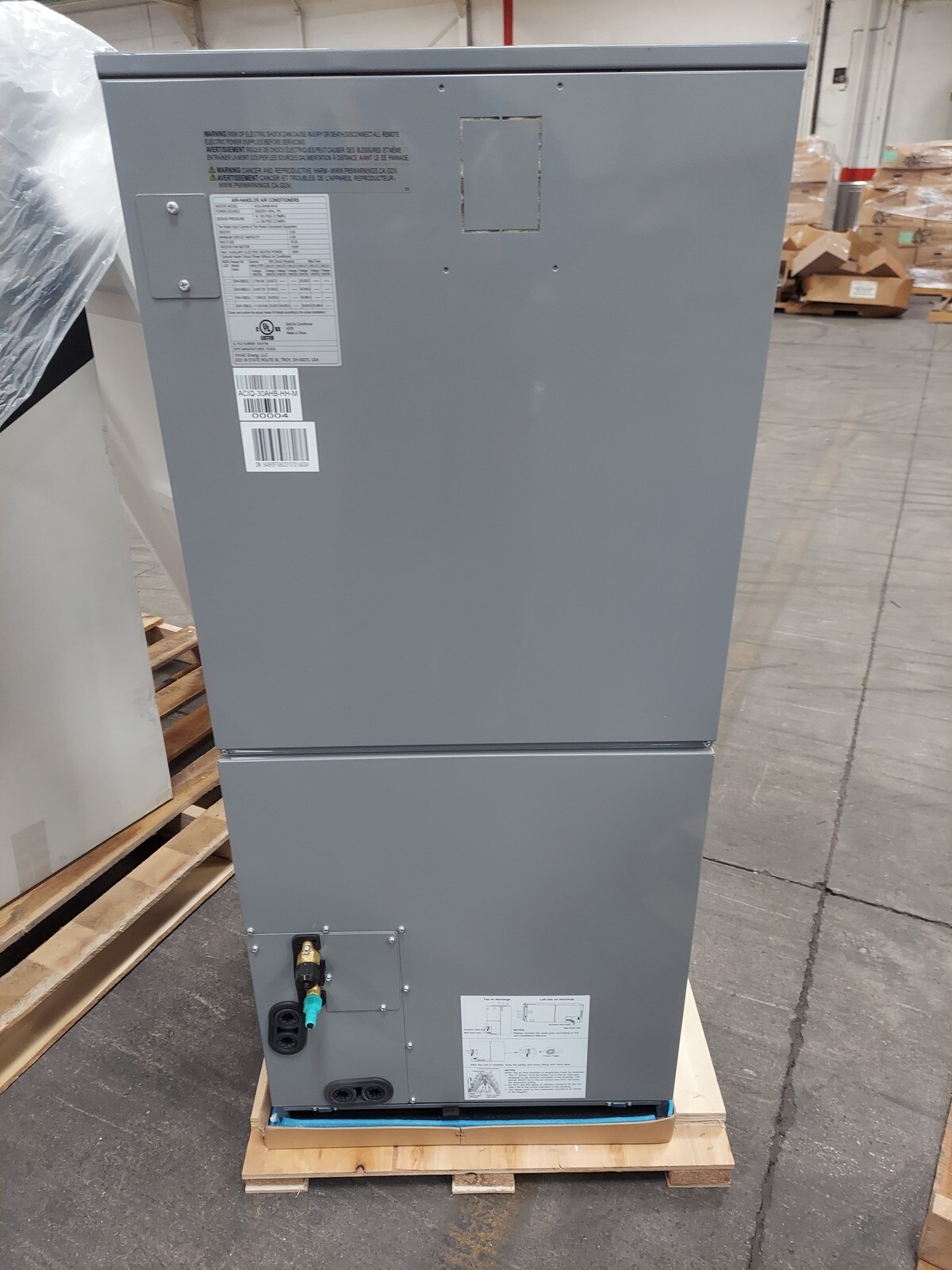 ACiQ 2.5 TON Multi Zone Ducted Air Handling Unit, ACiQ-30AHB-HH-M, S&D