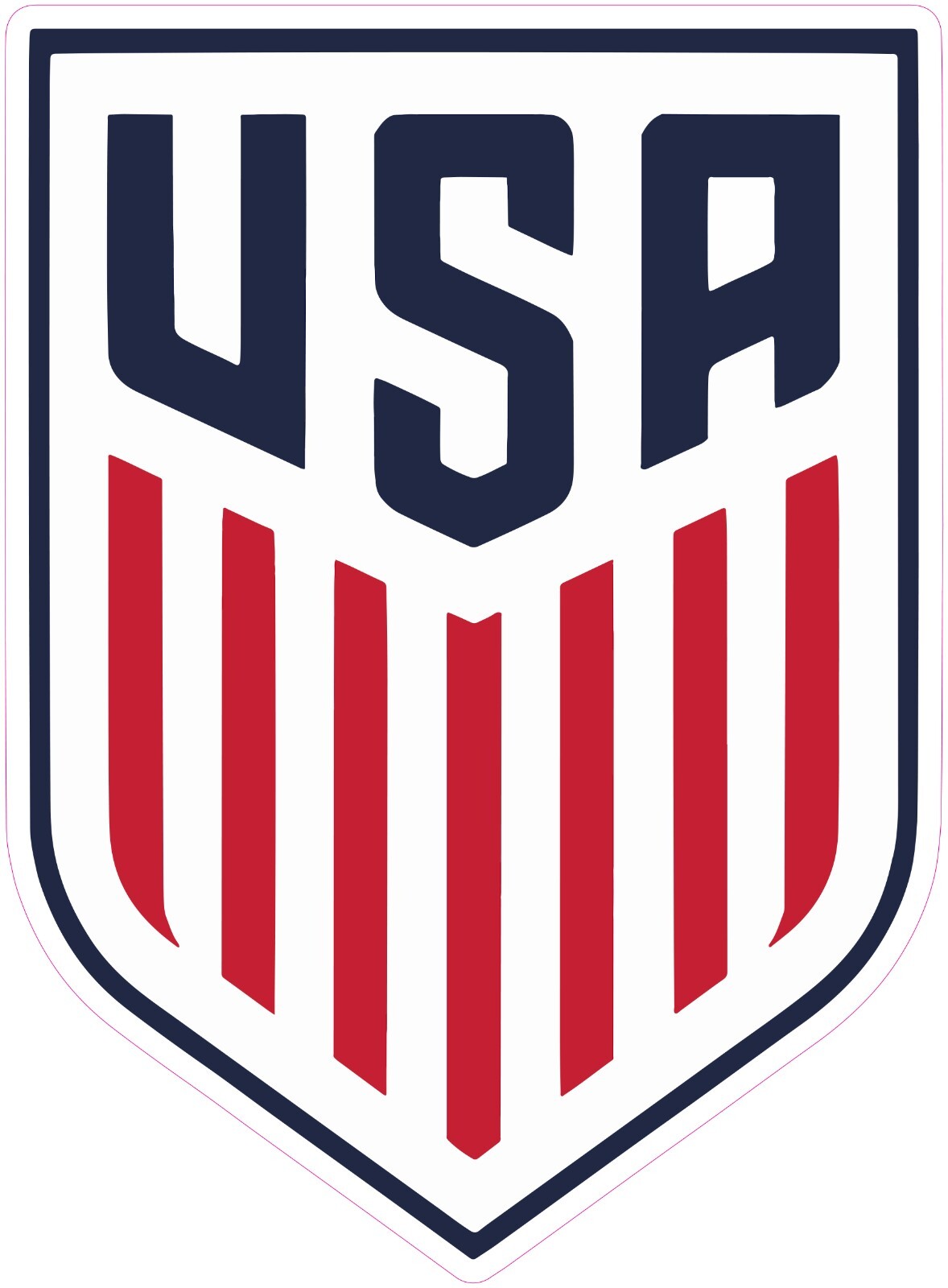 USA National Soccer Team Vinyl Decal Sticker Car Truck Bumper Laptop Mug