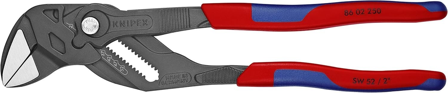 KNIPEX Tools – Pliers Wrench, Black Finish, Multi-Component (8602250)