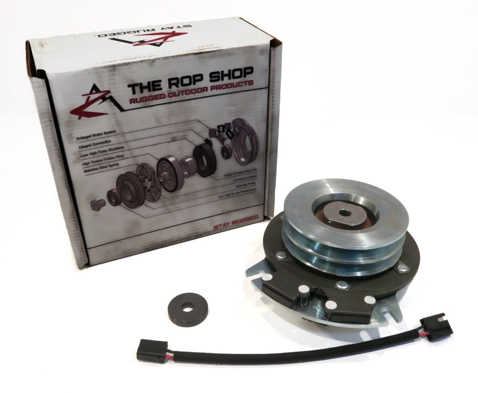 Electric PTO Clutch for Grasshopper 388767, 388768, 388769, 388771, 604183 Lawn