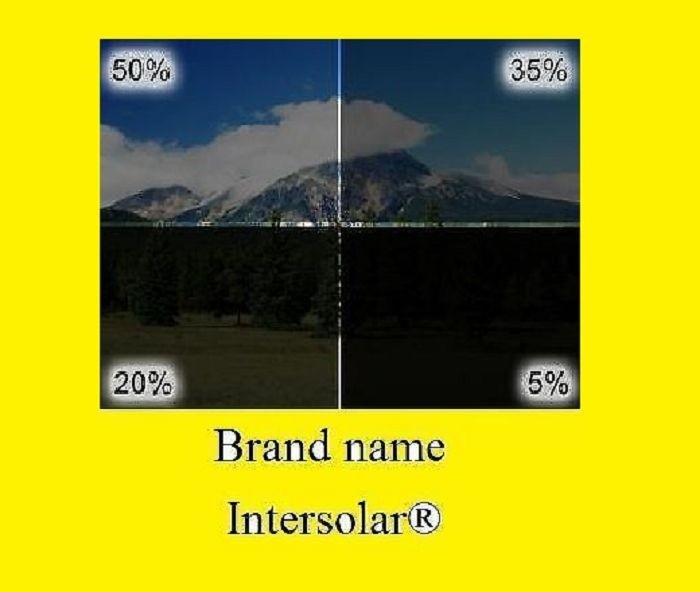 HP WINDOW FILM ROLL 60 in x 100 ft PRICE! VLT 5% INTERSOLAR LIQUIDATION 2 PLY