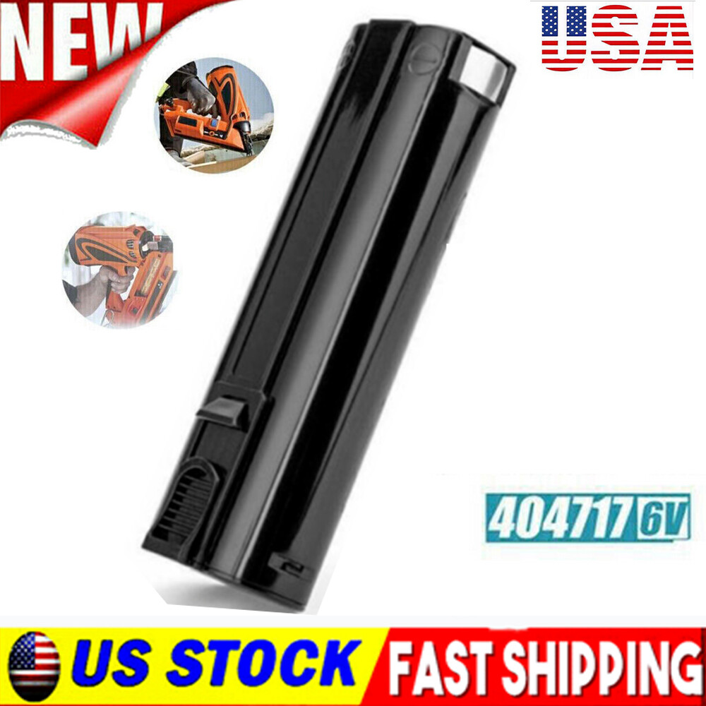 404717 6V 4.8Ah Battery Ni-MH 902000 900400 900420 900600 Nailer NEW For PASLODE
