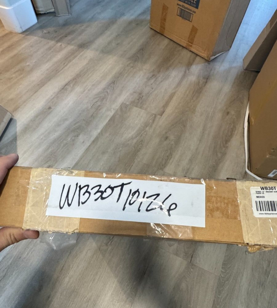 WB30T10126 Replacement Surface Element Large Burner Eye for GE Smooth Top Stoves