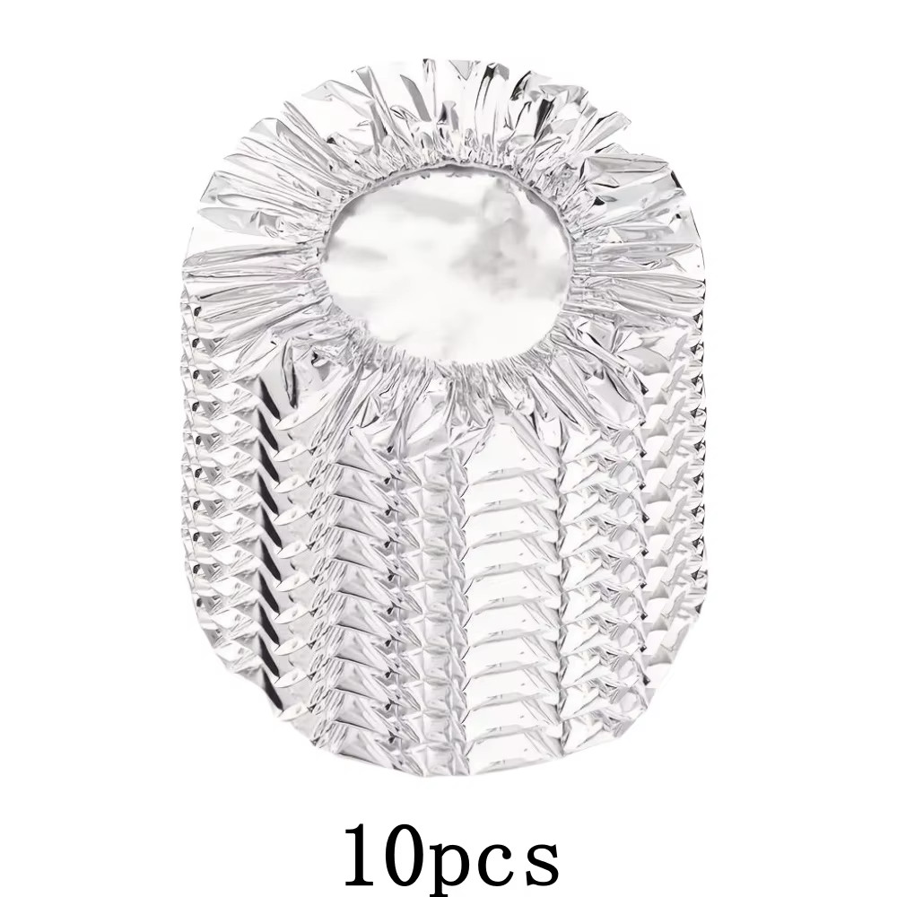10/100Pcs Aluminum Foil Cover Heat-Resistant Insulation Lid for Bowls Plates Kee