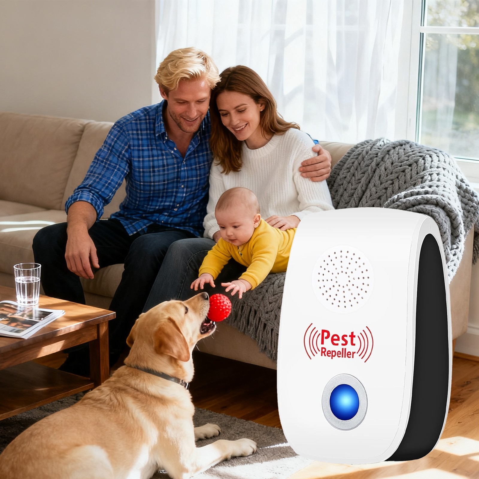 20 Pack Ultrasonic Pest Control Repellers Electronic Repellent Mice Rat for Home