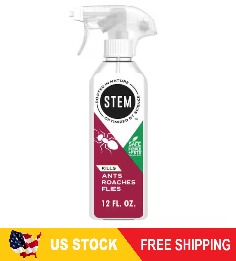 STEM Kills Ants, Roaches, Flies, Plant-Based Active Ingredient Insect Killer