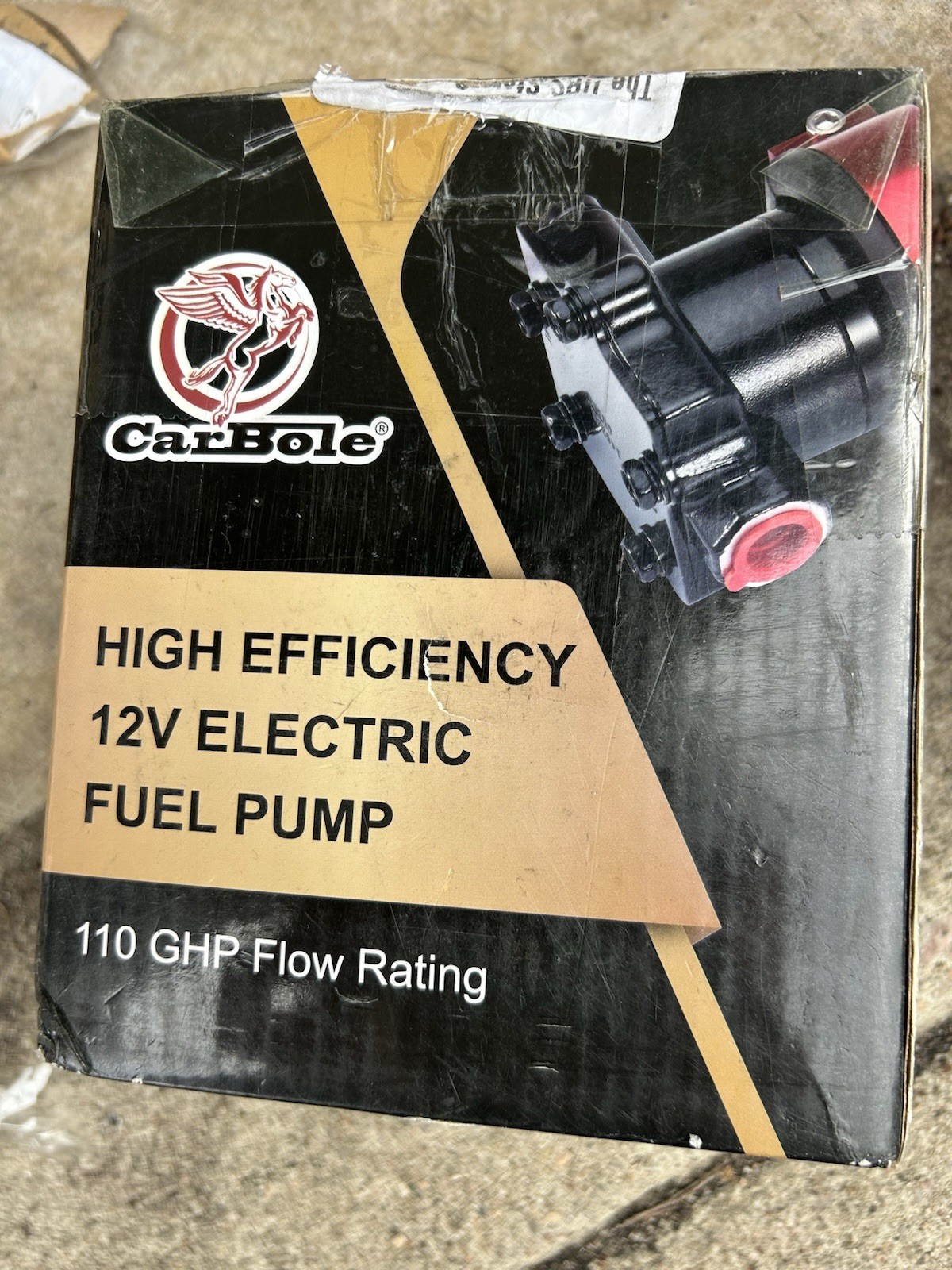 110 GPH Electric Performance Fuel Pump DC 12V with Mounting Bracket