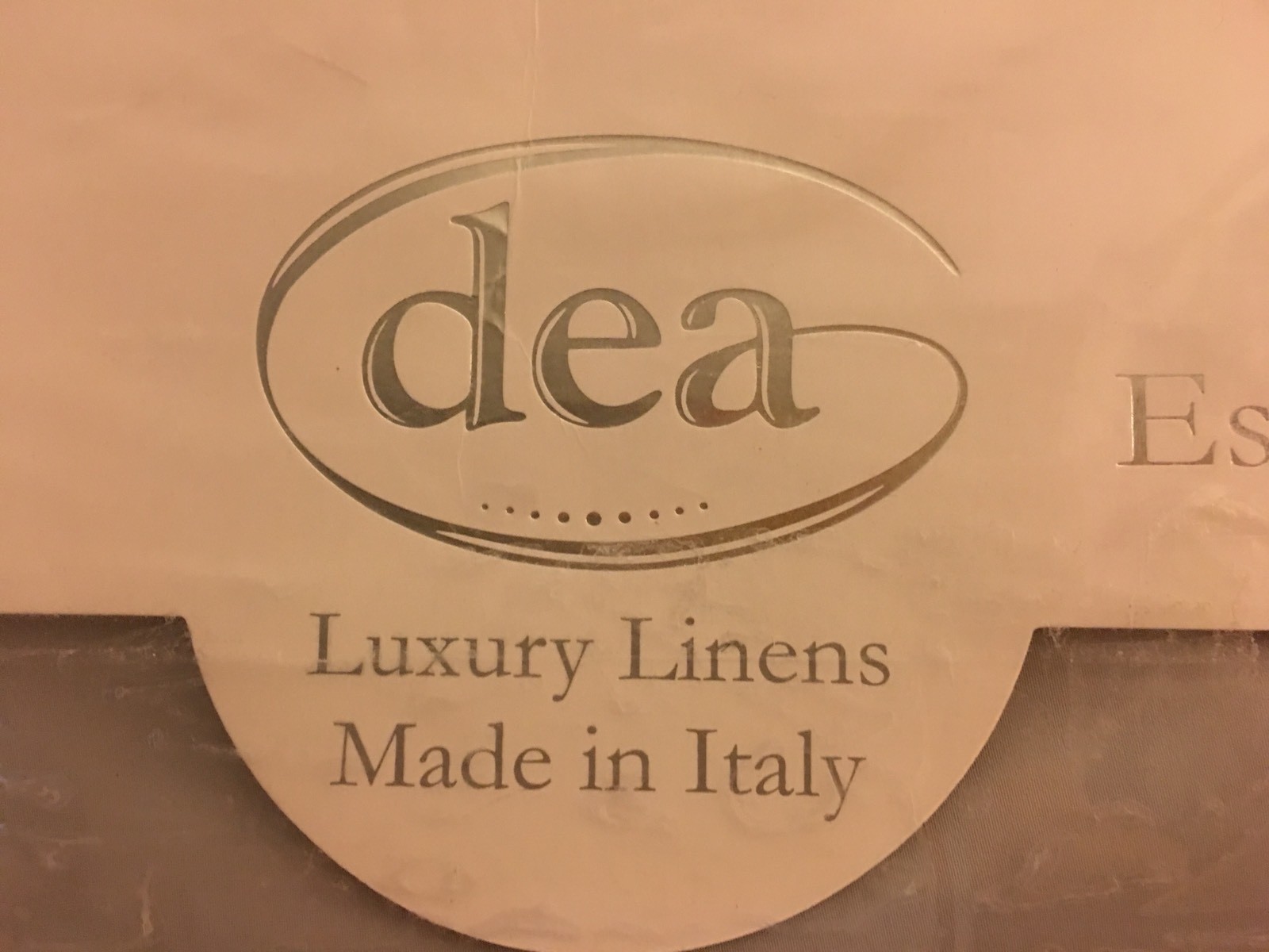 DEA LIGHT/MEDIUM GREY 4pc KING SHEET SET 600 THREAD COUNT MADE IN ITALY BNIP