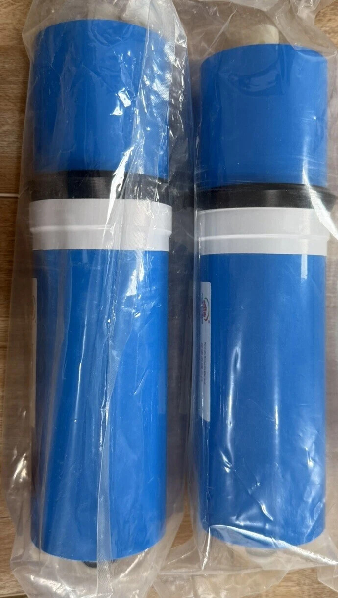 2 Pack 400 GPD RO Membrane Reverse Osmosis System Water Filter Cartridge 3012