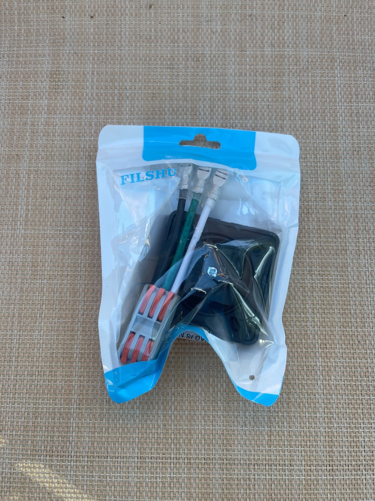 *NEW* FILSHU US Standard Waterproof Power Outlet 3-Hole Socket 20 AMP PACK OF 5