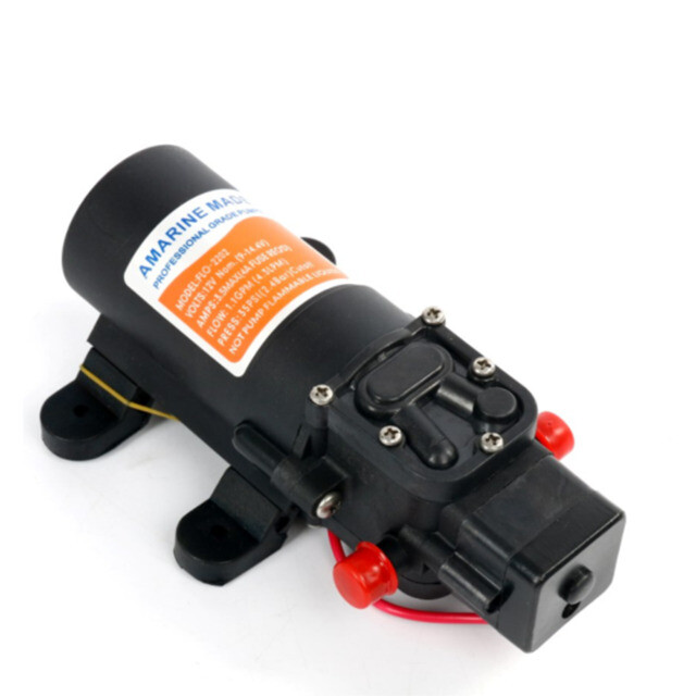 12V 35 PSI Water Pressure Diaphragm Pump Self Priming Pump Caravan Boat Marine