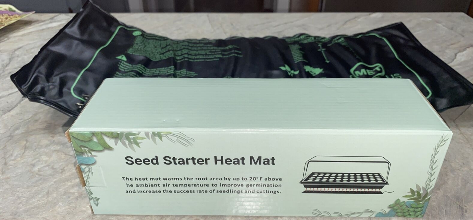 Seedfactor 10″x20″ Seedling Heat Mat Seed Germination Propagation Starter