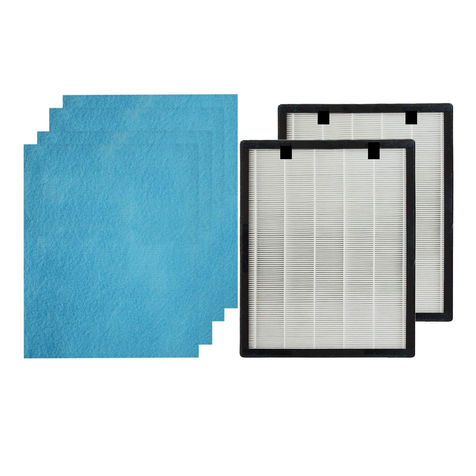 PUREBURG Replacement Filter Set Compatible with PUROXYGEN P500 6 Piece