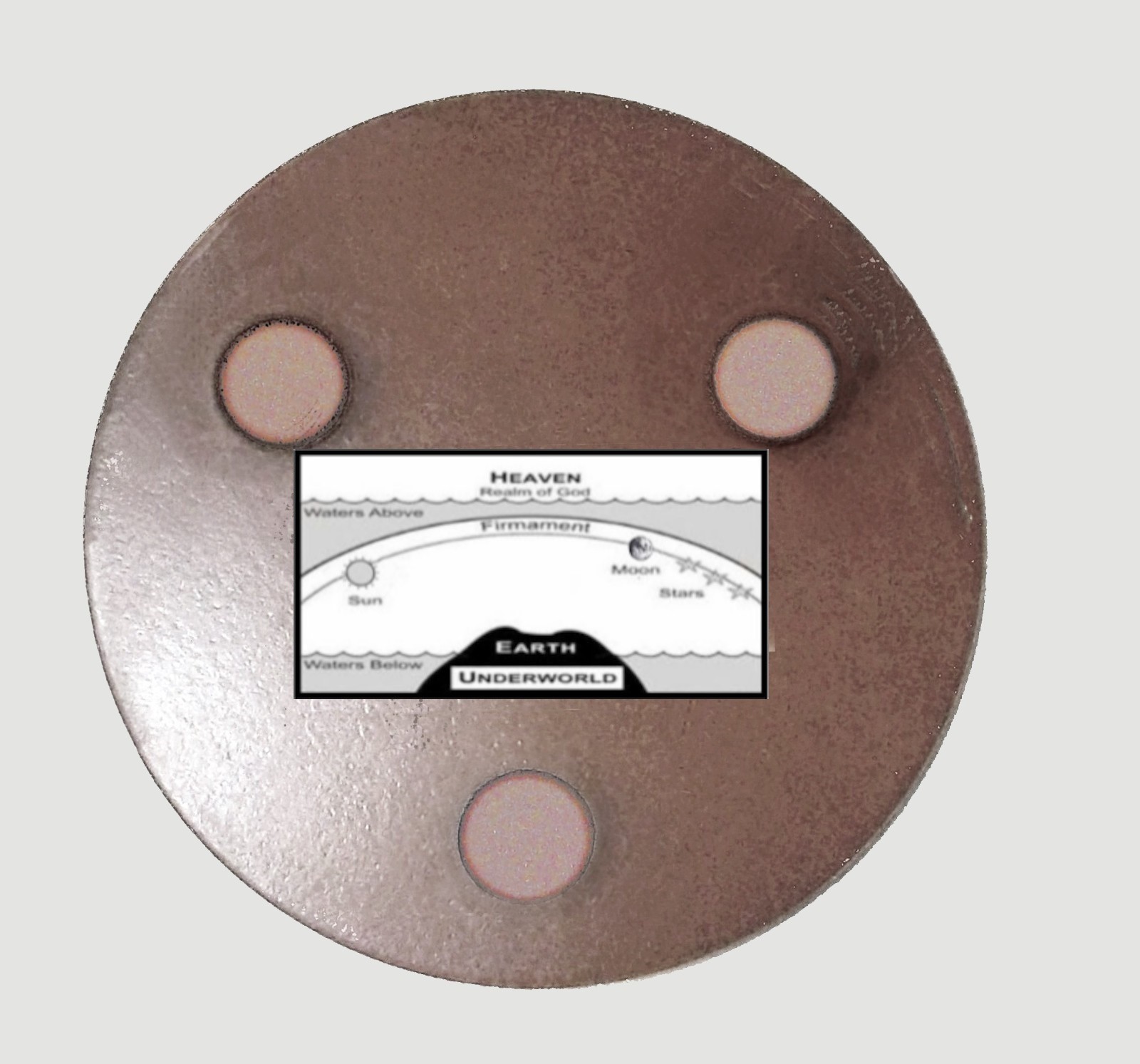 Flat Earth Map Dome Display Model – Hidden Realms Beyond The Ice Wall