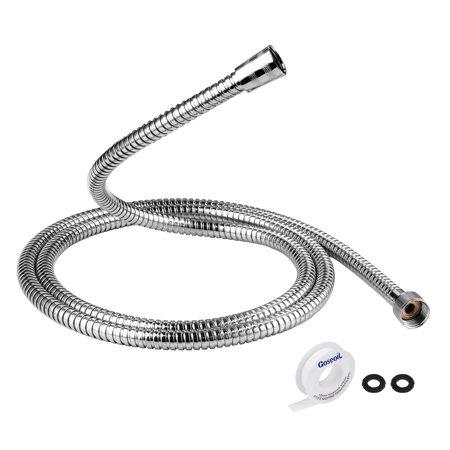 Shower Hose, 79 Inches Shower Hose Extra Long, Premium 304 Stainless Steel