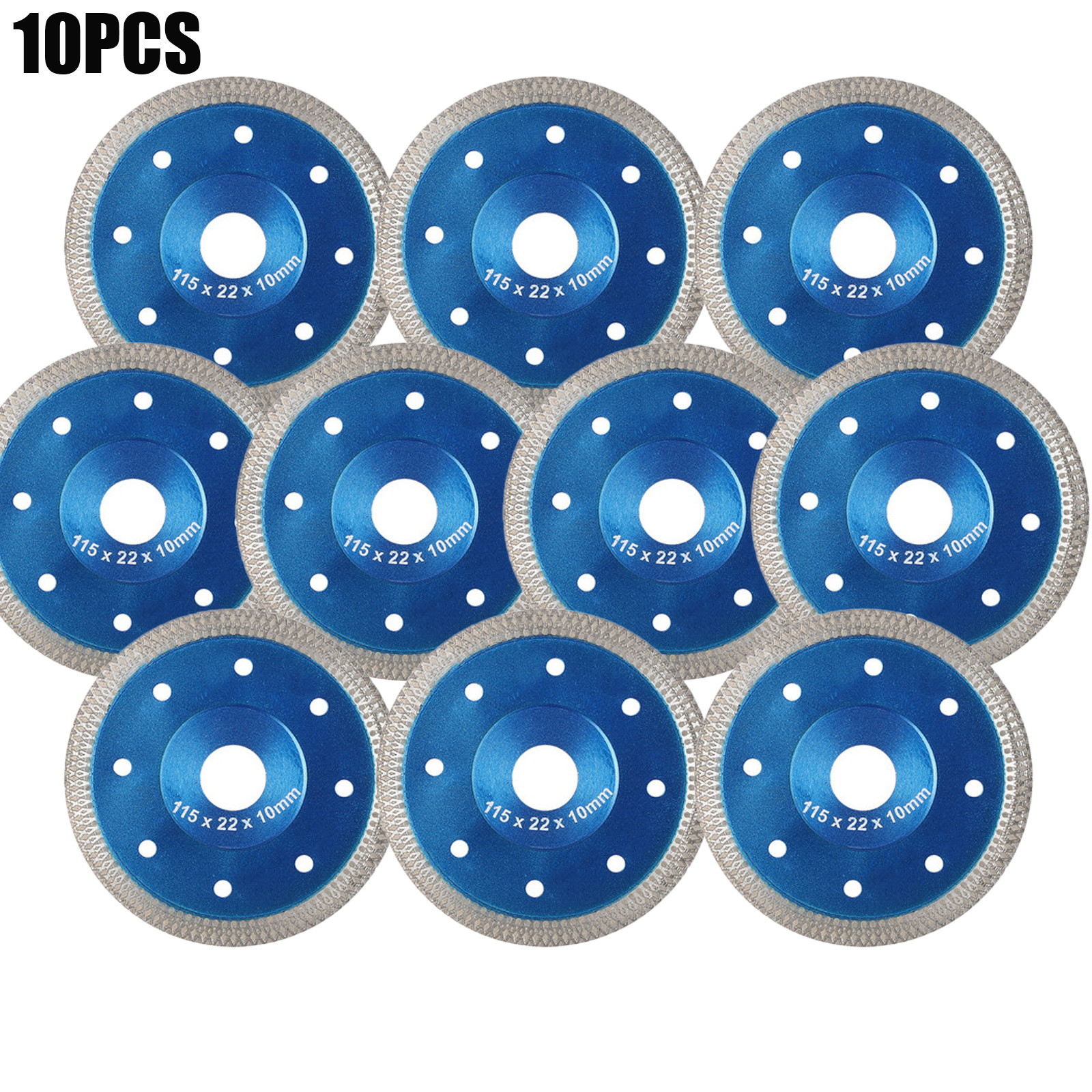 4.5inch Porcelain Tile Turbo Diamond Dry Cutting Disc Grinder Wheel Saw Blade